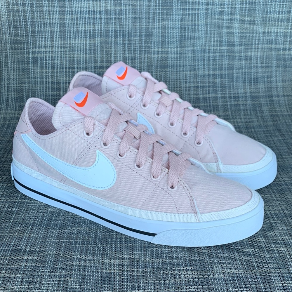 Nike Pink and White Women's Sneakers